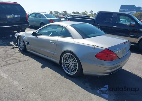 2005 Mercedes-Benz Sl 500 from USA, damaged, VIN WDBSK75F35F101402